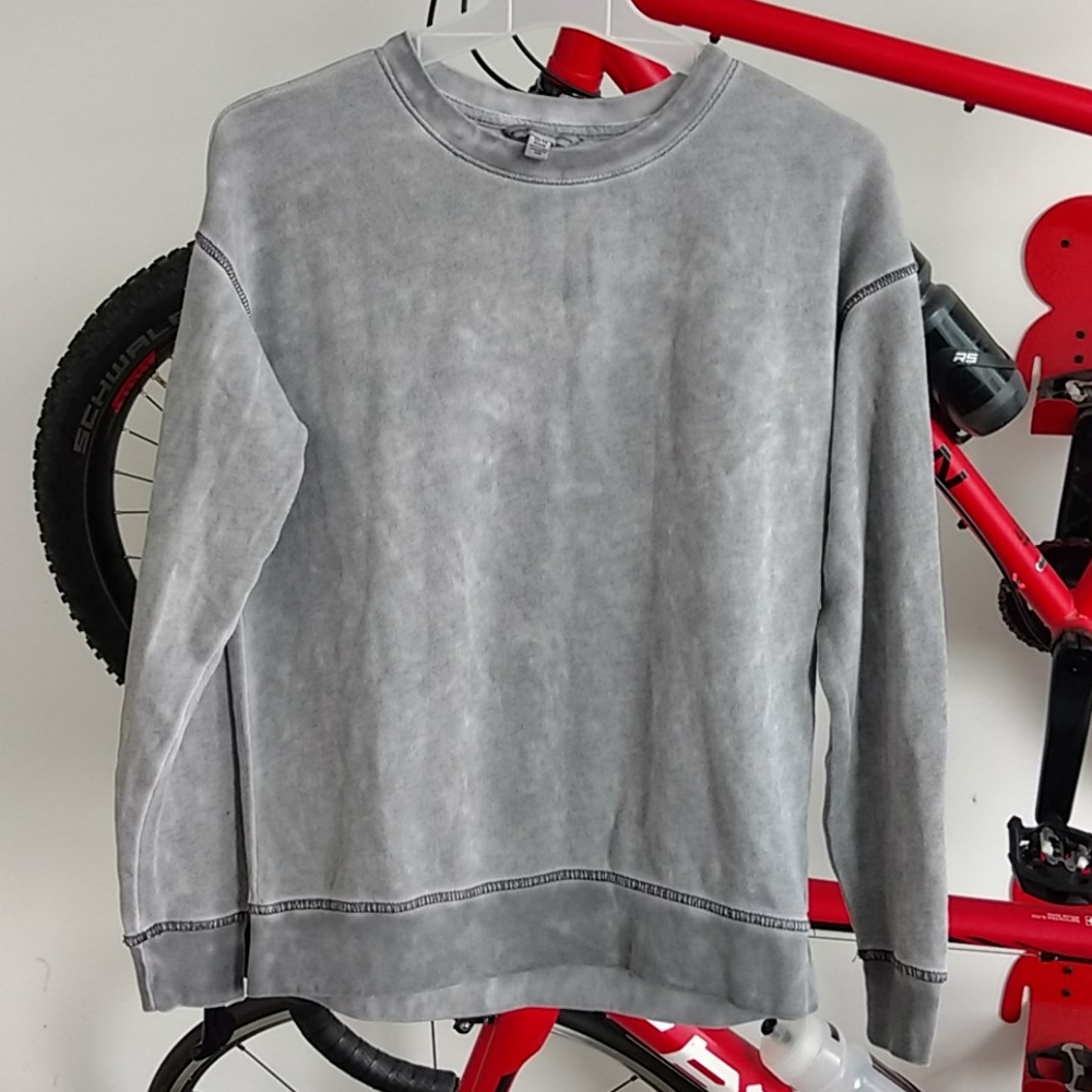 American Eagle Outfitters grey mottled sweatshir